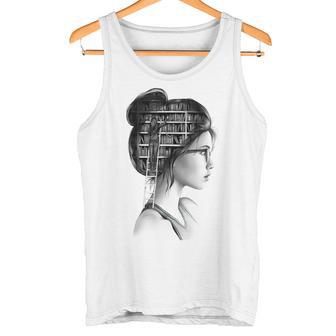 Solo Una Chica Que Ama Los Libros Un Capítulo Más Manga Larga Camiseta sin mangas - Regaloses