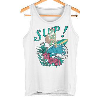 Sup サーフィン スタンドアップ パドル タートル パドリング サブボードup タンクトップ - Kawaiitshirt