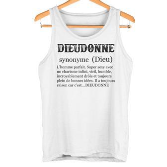Synonyme Dieu Drôle Humour Débardeur e - Cadeauxyz