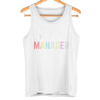 Titolo Di Lavoro Divertentetore Manager Apprezzamento Daytore Manager Canotta - Novitaregali