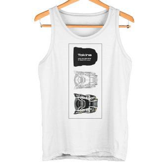 Tokina At-X116 Pro Dx Ii 断面図【前面デザイン】 タンクトップ - Kawaiitshirt
