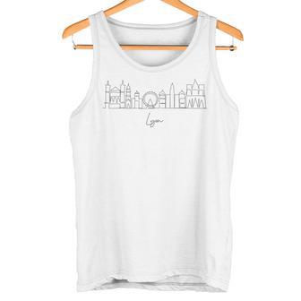 Viaja Por Europa Francia Lyon Frenchacationouvenir Camiseta sin mangas - Regaloses