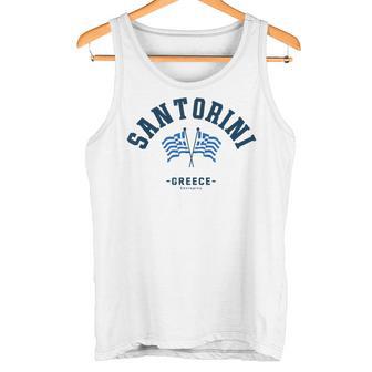 Voyage En Famille Àantorin En Grèceantorin Cadeau Greek Charm Débardeur e - Cadeauxyz