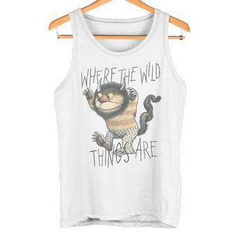 かいじゅうたちのいるところスケッチ・ワイルド・シング タンクトップ - Kawaiitshirt