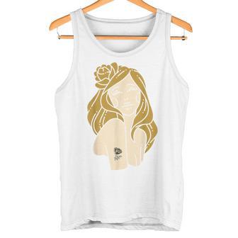 かわいいタトゥーガールファニーユニセックスデザインメンズレディースtシャツ タンクトップ - Kawaiitshirt