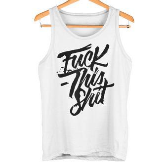 このクソをファック タンクトップ - Kawaiitshirt