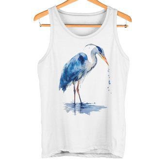 アオサギ バードウォッチング タンクトップ - Kawaiitshirt