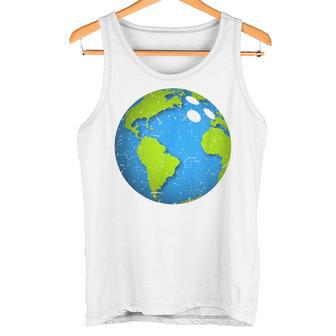 アースボウリングボールアースデイフェイバーズファニーアースデイ タンクトップ - Kawaiitshirt