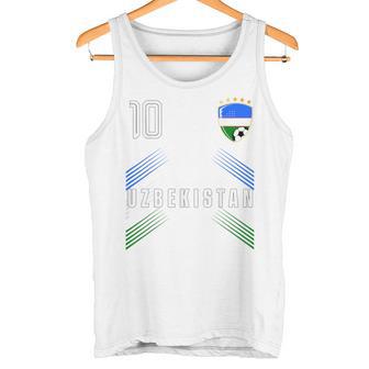 ウズベキスタン国旗 ウズベキスタン プライド愛好家 タンクトップ - Kawaiitshirt