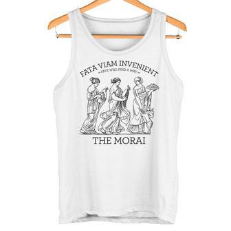 ギリシャ神話のモライと運命 古代ギリシャ神話 タンクトップ - Kawaiitshirt
