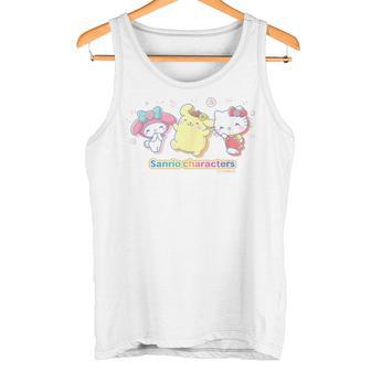 サンリオキャラクターズ サンリオキャラクター大賞デザイン 集合B タンクトップ - Kawaiitshirt