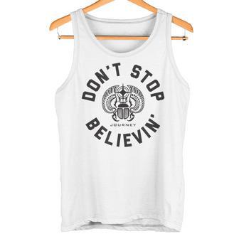 ジャーニーアメリカンロックバンド ドント・ストップ Believinong Papl2804 タンクトップ - Kawaiitshirt