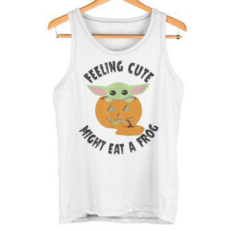 スター・ウォーズ マンダロリアン ハロウィン グルーグ かわいい タンクトップ - Kawaiitshirt