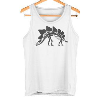 ステゴサウルス スケルトン ステゴサウルス 恐竜 タンクトップ - Kawaiitshirt