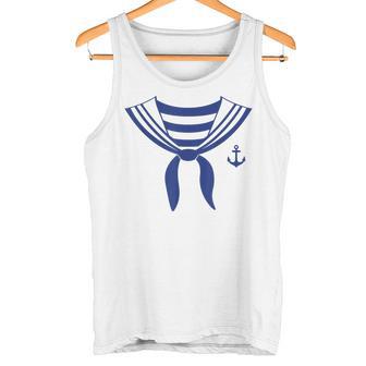 セーラー、コスチューム、セーラー服、セーラー、制服 カーニバルailor Costume アンカー タンクトップ - Kawaiitshirt