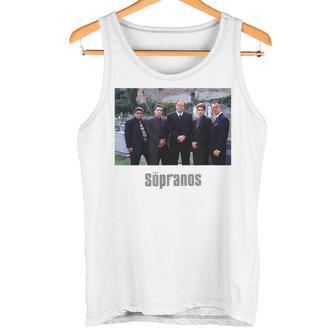 ソプラノス クラシック 墓地 情景 アートワーク グラフィック Papl2590 タンクトップ - Kawaiitshirt