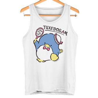 タキシードサム テニス 長袖tシャツ タンクトップ - Kawaiitshirt