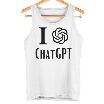 チャット Gpt が大好きです タンクトップ - Kawaiitshirt
