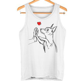ドワーフピンシャーラブミニチュアピンシャー タンクトップ - Kawaiitshirt