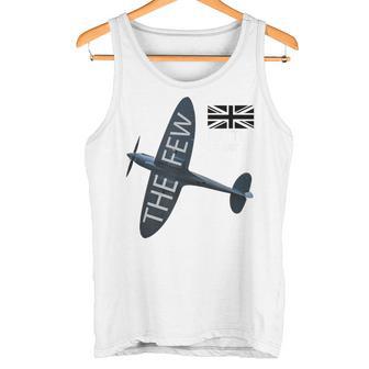 バトルオブブリテン イギリス空軍航空機 スピットファイア The Few War 飛行機 タンクトップ - Kawaiitshirt