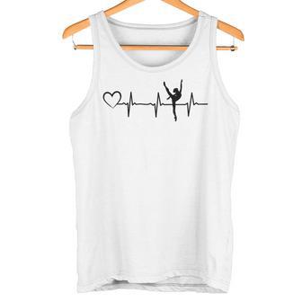 バレリーナ ハートビート ハート バレリーナ バレエ ハートビート タンクトップ - Kawaiitshirt