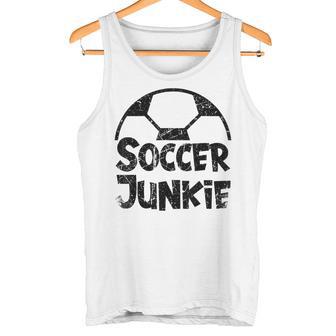 ビンテージ サッカー ジャンキー タンクトップ - Kawaiitshirt