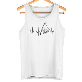 フィッシングハートライン タンクトップ - Kawaiitshirt