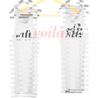 フランス語のことわざoila Paris 休暇 フランス語の引用 タンクトップ - Kawaiitshirt