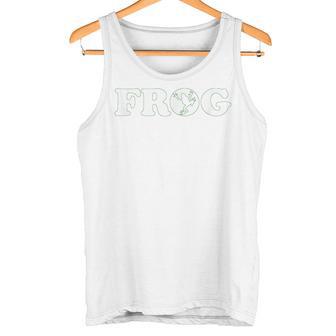 フロッグコスチュームハロウィンごっこ I'm A Frog タンクトップ - Kawaiitshirt
