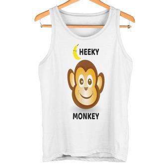モンキーtシャツ 「チーキーモンキー」 タンクトップ - Kawaiitshirt