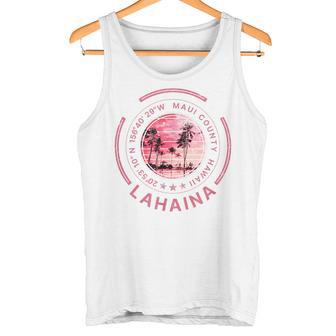 ラハイナ ハワイ マウイ レトロ ハワイアン タンクトップ - Kawaiitshirt