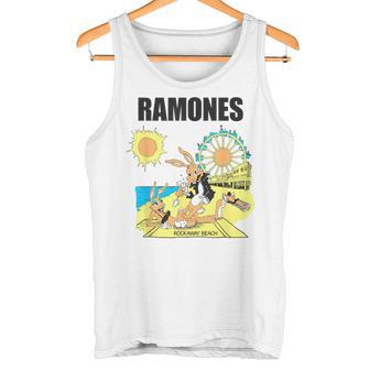 ラモーンズ ロックアウェイ ビーチ タンクトップ - Kawaiitshirt