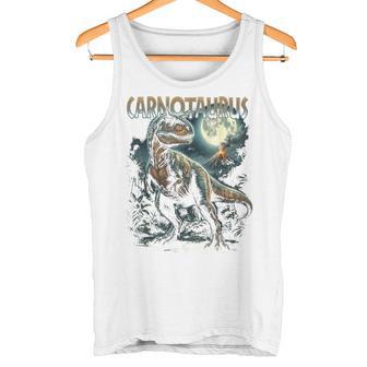 ヴィンテージ カルノタウルス 90年代 ブートレッグ恐竜 先史時代の恐竜 タンクトップ - Kawaiitshirt