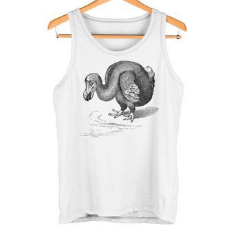 ヴィンテージドードーバードプリント タンクトップ - Kawaiitshirt
