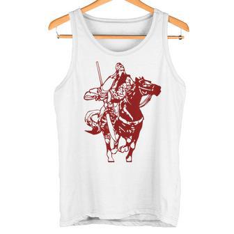 中国三国志将 関羽 関雲昌 タンクトップ - Kawaiitshirt