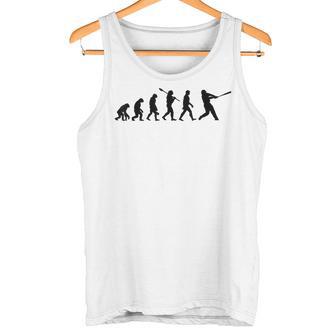 人類進化野球 タンクトップ - Kawaiitshirt