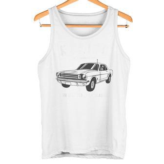 古希祝い 車好き 父 男性 おしゃれ クラシックカー 70歳 I'm Not Old I'm Classic タンクトップ - Kawaiitshirt