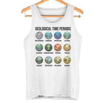 地質時代チャート古生物学・地球史 タンクトップ - Kawaiitshirt