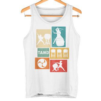 太鼓 みつどもえ ヴィンテージ 太鼓ドラマー タンクトップ - Kawaiitshirt