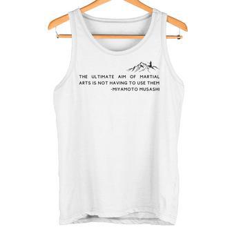 武道を目指す侍 宮本武蔵 タンクトップ - Kawaiitshirt