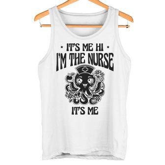 私ですこんにちは私はナースです私です私です医療看護看護師 Rn タンクトップ - Kawaiitshirt