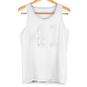 背面に41番。 タンクトップ - Kawaiitshirt