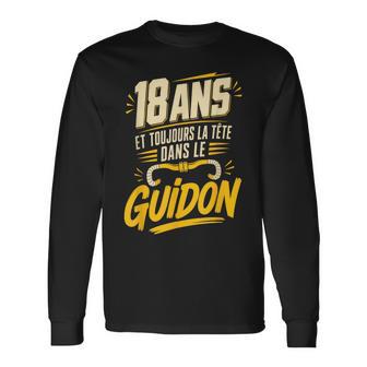 18 Ansélo Homme Humour Cycliste Cadeau Anniversaire T-shirt à manches longues - Cadeauxyz
