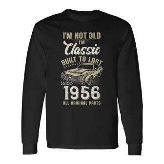 1956年生まれ、70歳の誕生日、クラシックカー 長袖Tシャツ - Kawaiitshirt