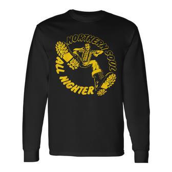 1960'S Mod Northernoul All Nighter Bootboyoulboyka Man 長袖Tシャツ - Kawaiitshirt