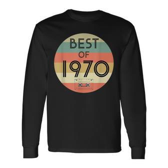 1970年生まれの1970年最高の誕生日プレゼント 長袖Tシャツ - Kawaiitshirt