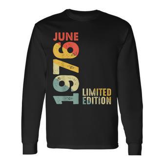 1976 限定版 1976年6月 レトロ 1976 ヴィンテージ 1976 長袖Tシャツ - Kawaiitshirt