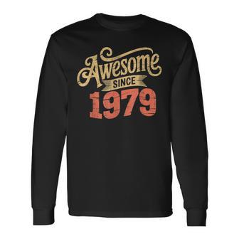 1979年生まれの1979年誕生の素晴らしいギフト。 長袖Tシャツ - Kawaiitshirt