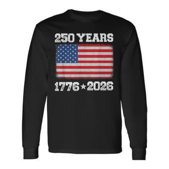 250 Aniversario EeUu América 250 Día De La Independencia Libertad Camiseta de manga larga - Regaloses