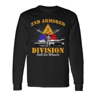 2Nd Armored Division Veteran Fort Hood Texas 2Nd Armored Div Long Sleeve T-Shirt - Thegiftio UK